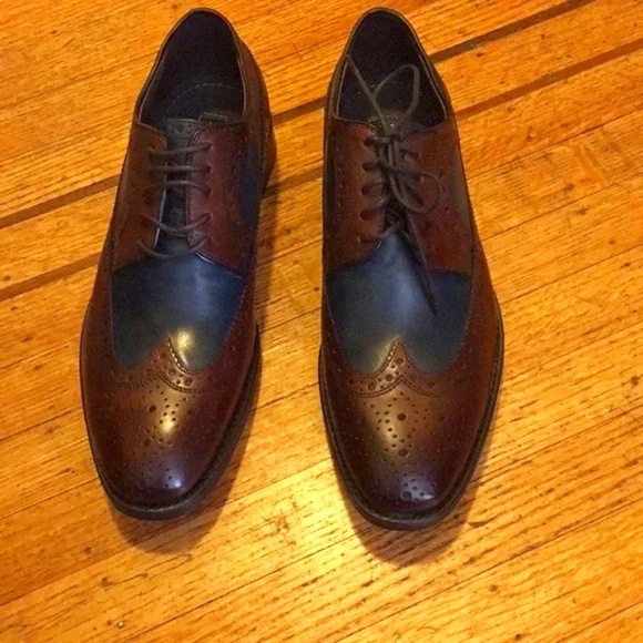 NEW in box! Mens Classic Marco Vittorio Oxfords size 8.5 - Picture 1 of 3
